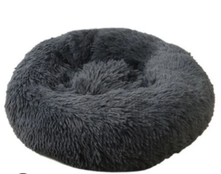 Cozy Plush Round Pet Bed