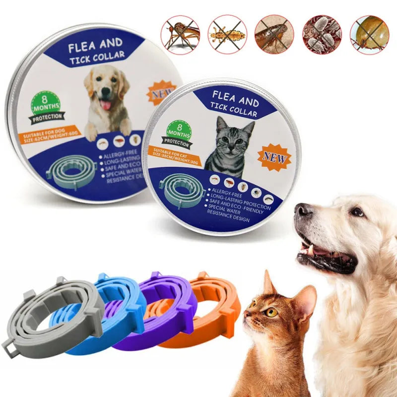 FleaGuard Pet Collar for Cats & Dogs