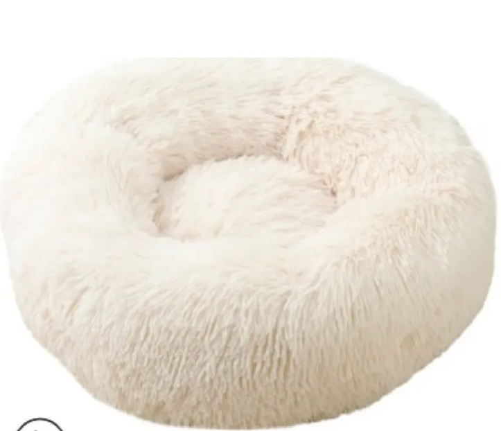 Cozy Plush Round Pet Bed